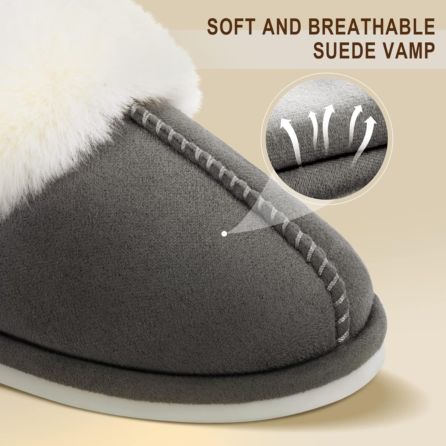 Bedroom slippers for women